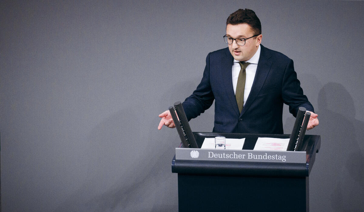 Körber, Carsten Carsten Körber, CDU/CSU, MdB, hält eine Rede zu EPL 05 "Auswärtiges Amt" im Plenum des Deutschen Bundestages.