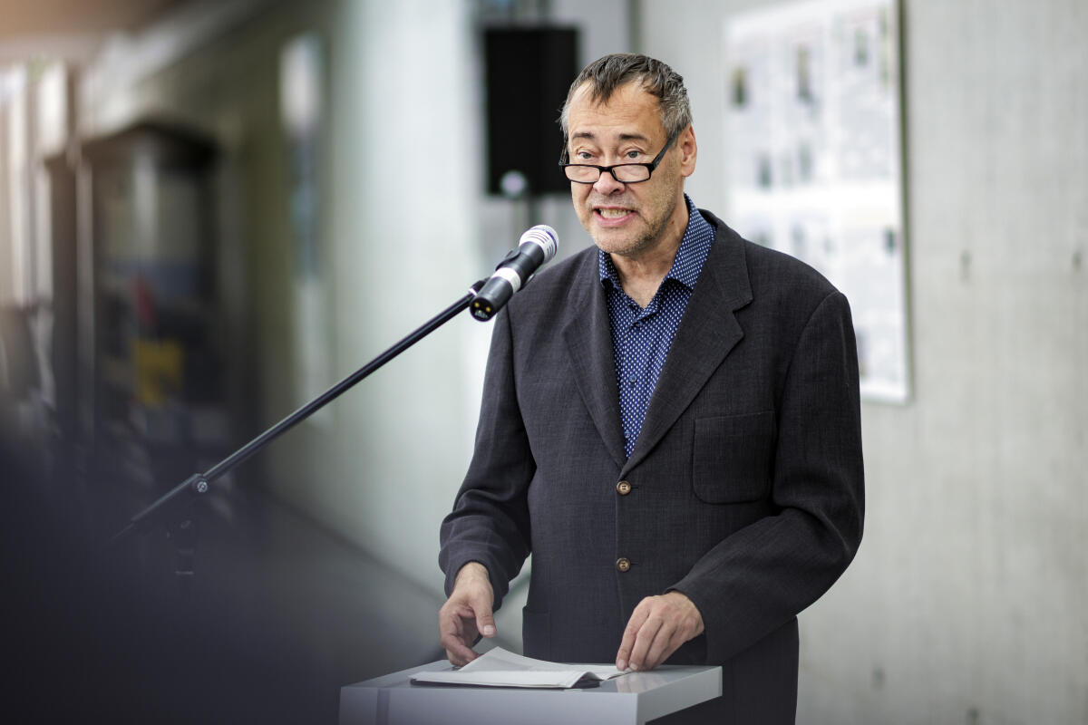 Bundestagspräsidentin Bärbel Bas, SPD, MdB, empfängt die Siegerklasse des Hauptpreises im bundesweiten Schülerwettbewerb des Deutschen Bundestages. Hier Thomas Krüger (im Bild), Präsident der Bundeszentrale für politische Bildung/bpb, während seiner Ansprache. Bundestagspräsidentin Bärbel Bas, SPD, MdB, empfängt die Siegerklasse des Hauptpreises im bundesweiten Schülerwettbewerb des Deutschen Bundestages. Hier Thomas Krüger (im Bild), Präsident der Bundeszentrale für politische Bildung/bpb, während seiner Ansprache.