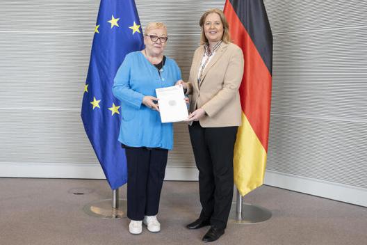 Bas, Bärbel; Zupke, Evelyn Reichstagsgebäude, Empfangsraum