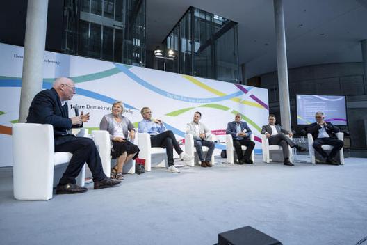 Bartsch, Dietmar; Feiler, Uwe; Schäfer, Sebastian; Herbst, Torsten; Hagedorn, Bettina; Boehringer, Peter Paul-Löbe-Haus, Innenansicht