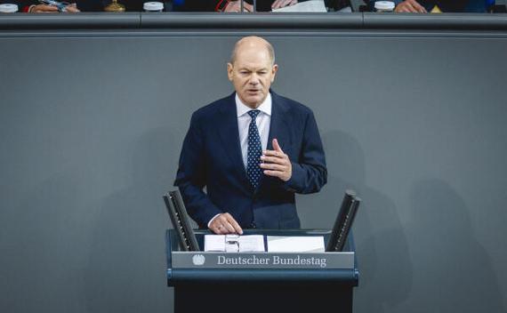 Scholz, Olaf Reichstagsgebäude, Plenarsaal