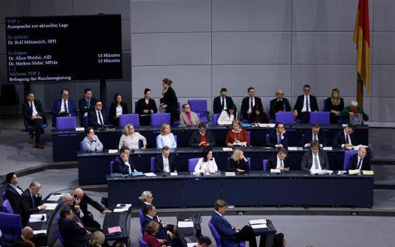 Scholz, Olaf Reichstagsgebäude, Plenarsaal