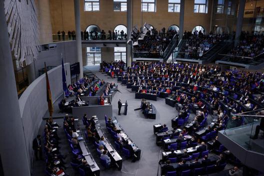 Scholz, Olaf Reichstagsgebäude, Plenarsaal