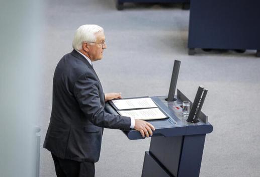 Steinmeier, Frank-Walter Reichstagsgebäude, Plenarsaal