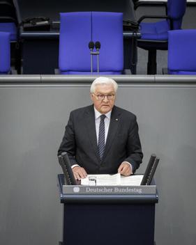 Steinmeier, Frank-Walter Reichstagsgebäude, Plenarsaal