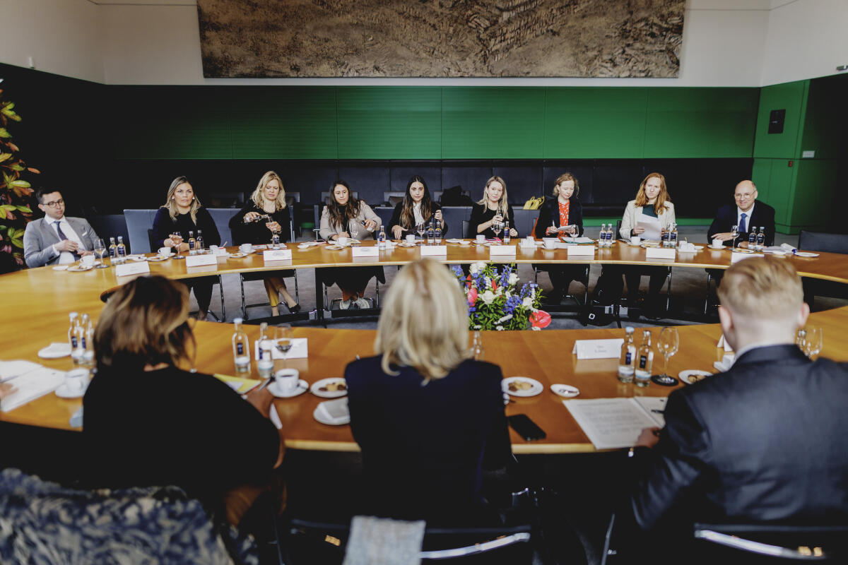 Andrea Lindholz, Vizepräsidentin des Deutschen Bundestages, im Rahmen eines Treffens mit einer Delegation aus Chile im Deutschen Bundestag in Berlin, 22.05.2025. Lindholz, Andrea Andrea Lindholz, Vizepräsidentin des Deutschen Bundestages, im Rahmen eines Treffens mit einer Delegation aus Chile im Deutschen Bundestag in Berlin, 22.05.2025.