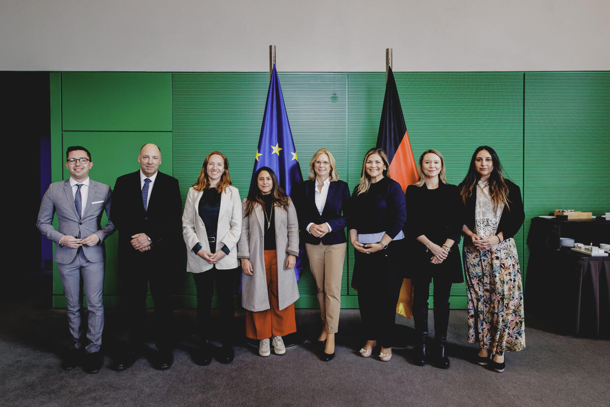 Andrea Lindholz, Vizepräsidentin des Deutschen Bundestages, im Rahmen eines Treffens mit einer Delegation aus Chile im Deutschen Bundestag in Berlin, 22.05.2025. Lindholz, Andrea Andrea Lindholz, Vizepräsidentin des Deutschen Bundestages, im Rahmen eines Treffens mit einer Delegation aus Chile im Deutschen Bundestag in Berlin, 22.05.2025.
