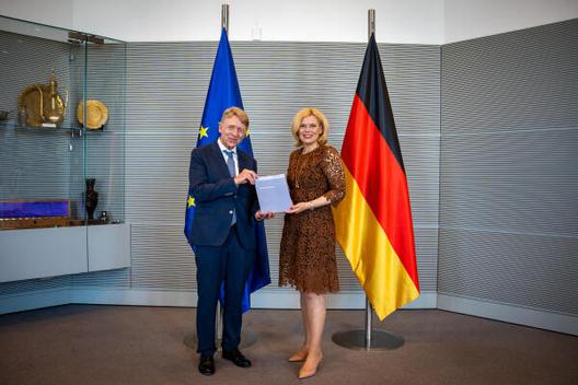 Klöckner, Julia Reichstagsgebäude, Empfangsraum