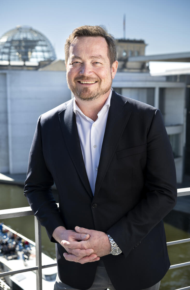 Das Portrait von Uli Grötsch, Polizeibeauftragter des Bundes beim Deutschen Bundestages, SPD, MdB Grötsch, Uli Das Portrait von Uli Grötsch, Polizeibeauftragter des Bundes beim Deutschen Bundestages, SPD, MdB