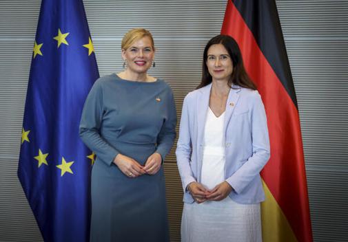 Klöckner, Julia Reichstagsgebäude, Empfangsraum