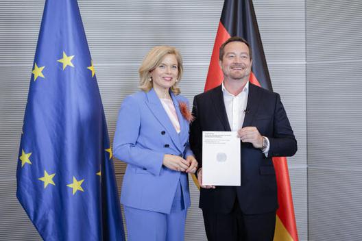 Klöckner, Julia; Grötsch, Uli Reichstagsgebäude, Empfangsraum