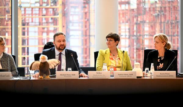 Michael Hose; Saskia Esken; Karin Prien Paul-Löbe-Haus, Sitzungssaal