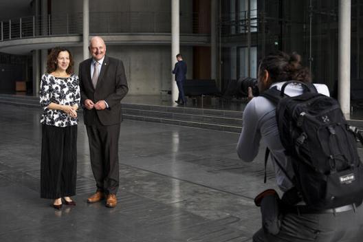 Roxana Mînzatu; Bernd Rützel Paul-Löbe-Haus