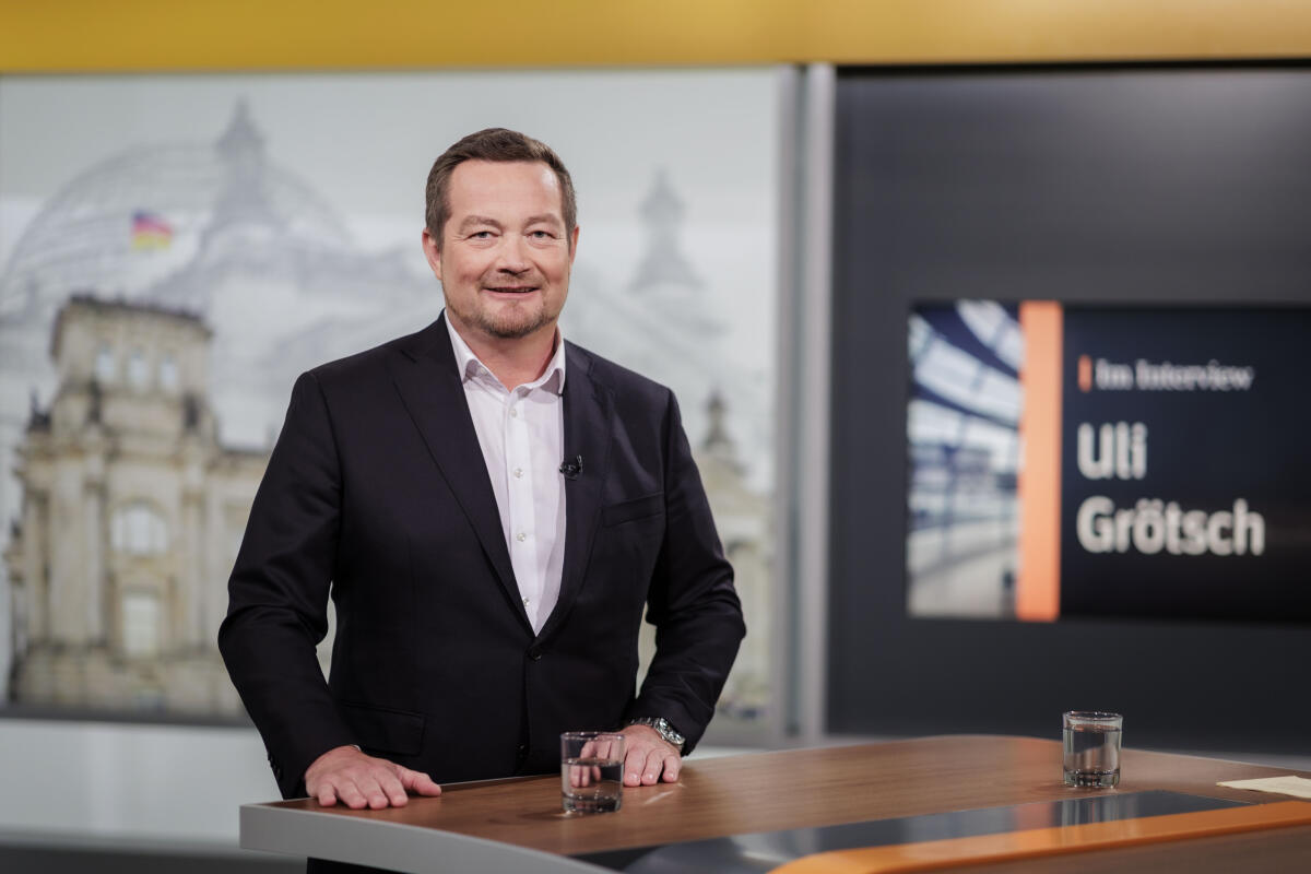 Polizeibeauftragter Ulli Grötsch aufgenommen im Fernsehstudio des Deutschen Bundestages in Berlin, 07.07.2025. Grötsch, Uli Polizeibeauftragter Ulli Grötsch aufgenommen im Fernsehstudio des Deutschen Bundestages in Berlin, 07.07.2025.