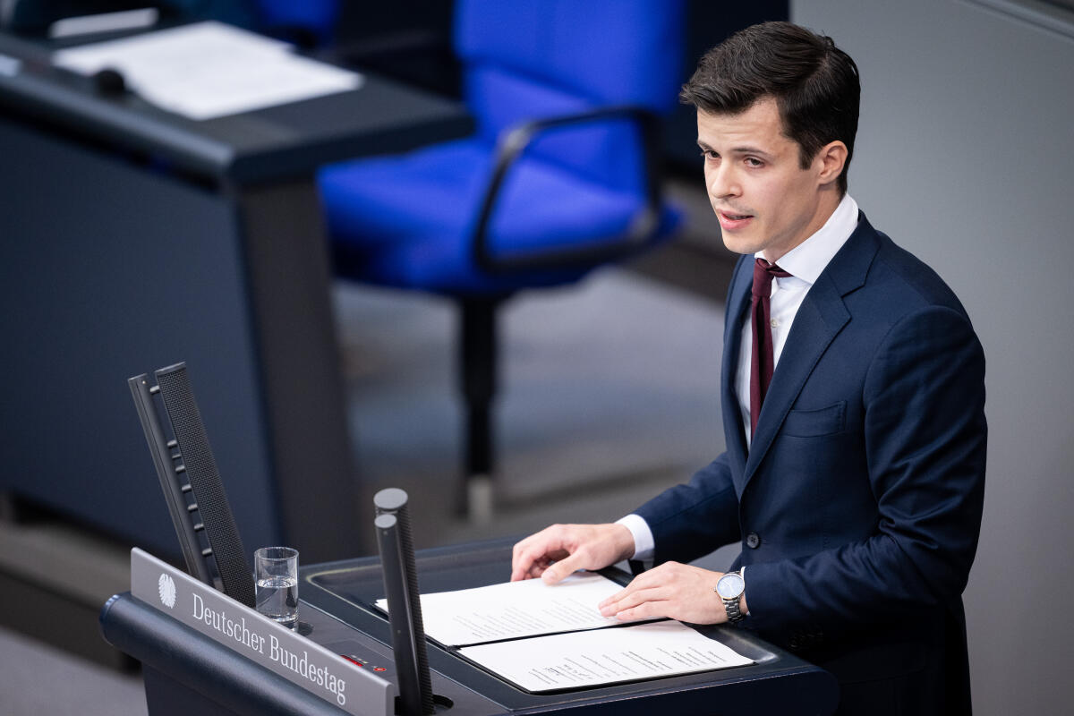 Wiegelmann, Johannes Johannes Wiegelmann, CDU/CSU, MdB, hält eine Rede zum Epl. 07 „Justiz und Verbraucherschutz“ im Plenum.