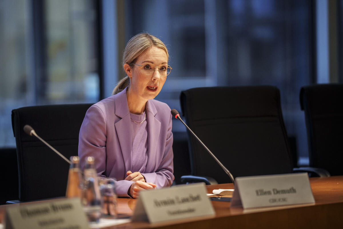 Demuth, Ellen Die Vorsitzende des Unterausschusses für  Auswärtige Kultur- und Bildungspolitik Ellen Demuth, CDU/CSU, MdB nach der Konstituierung.