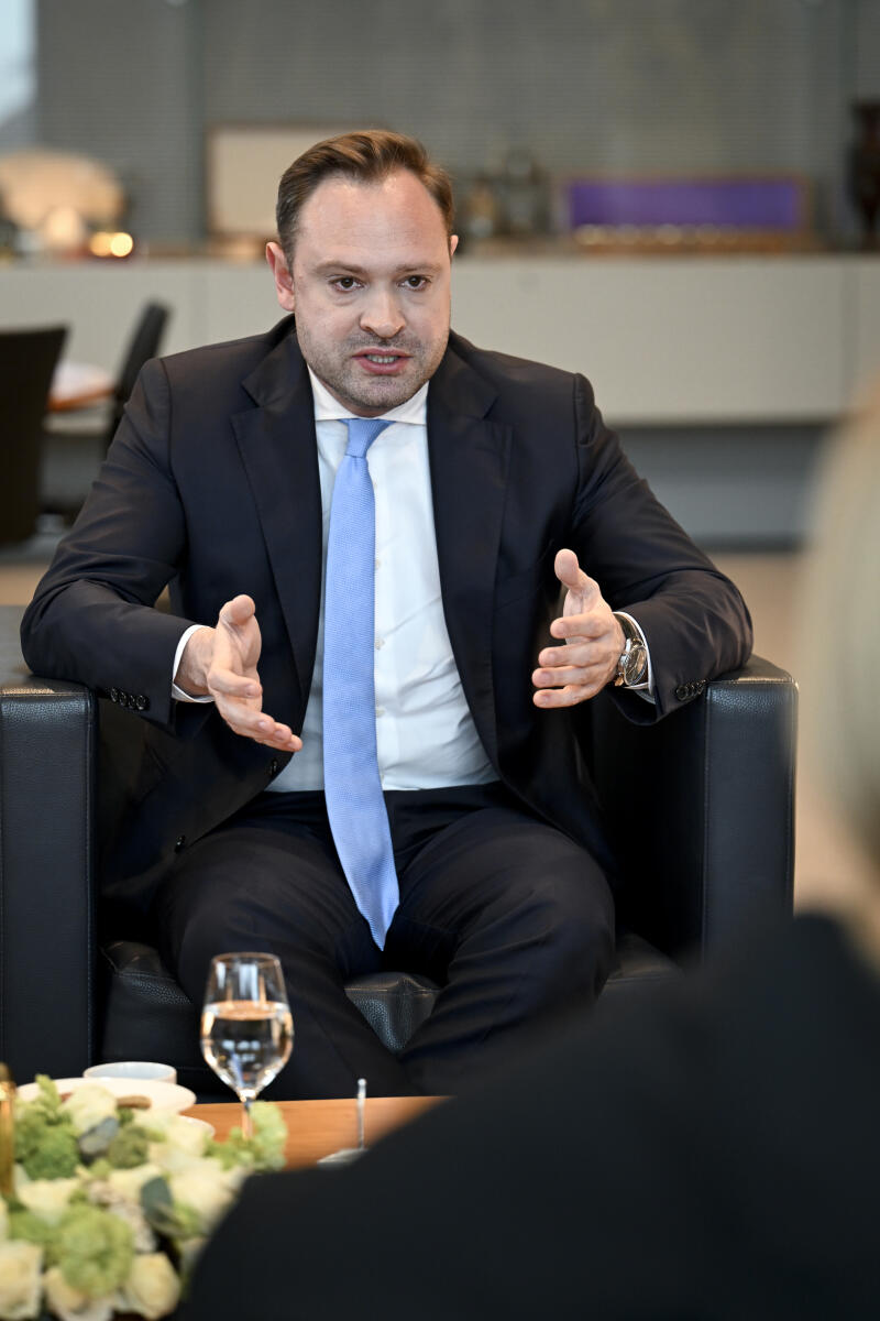 Klöckner, Julia Bundestagspräsidentin Julia Klöckner, CDU, MdB trifft den Sächsischen Landtagspräsidenten Herrn Alexander Dierks, zu einem Gesprächstermin