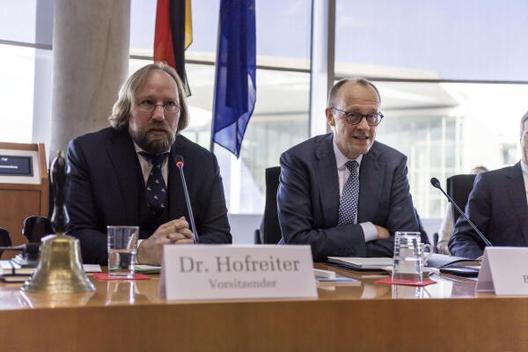 Hofreiter, Anton; Merz, Friedrich Paul-Löbe-Haus, Sitzungssaal