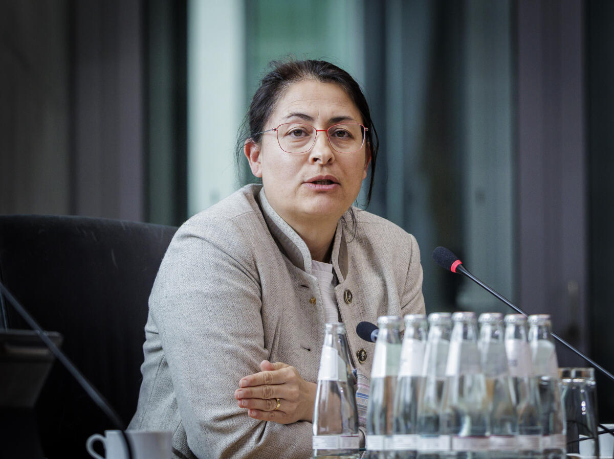 Polat, Filiz 75 Jahre Europäische Menschenrechtskonvention (EMRK): ein europäischer Triumph in Gefahr  - Hier Filiz Polat (im Bild), Bündnis 90/Die Grünen, MdB, im Rahmen der Konferenz.