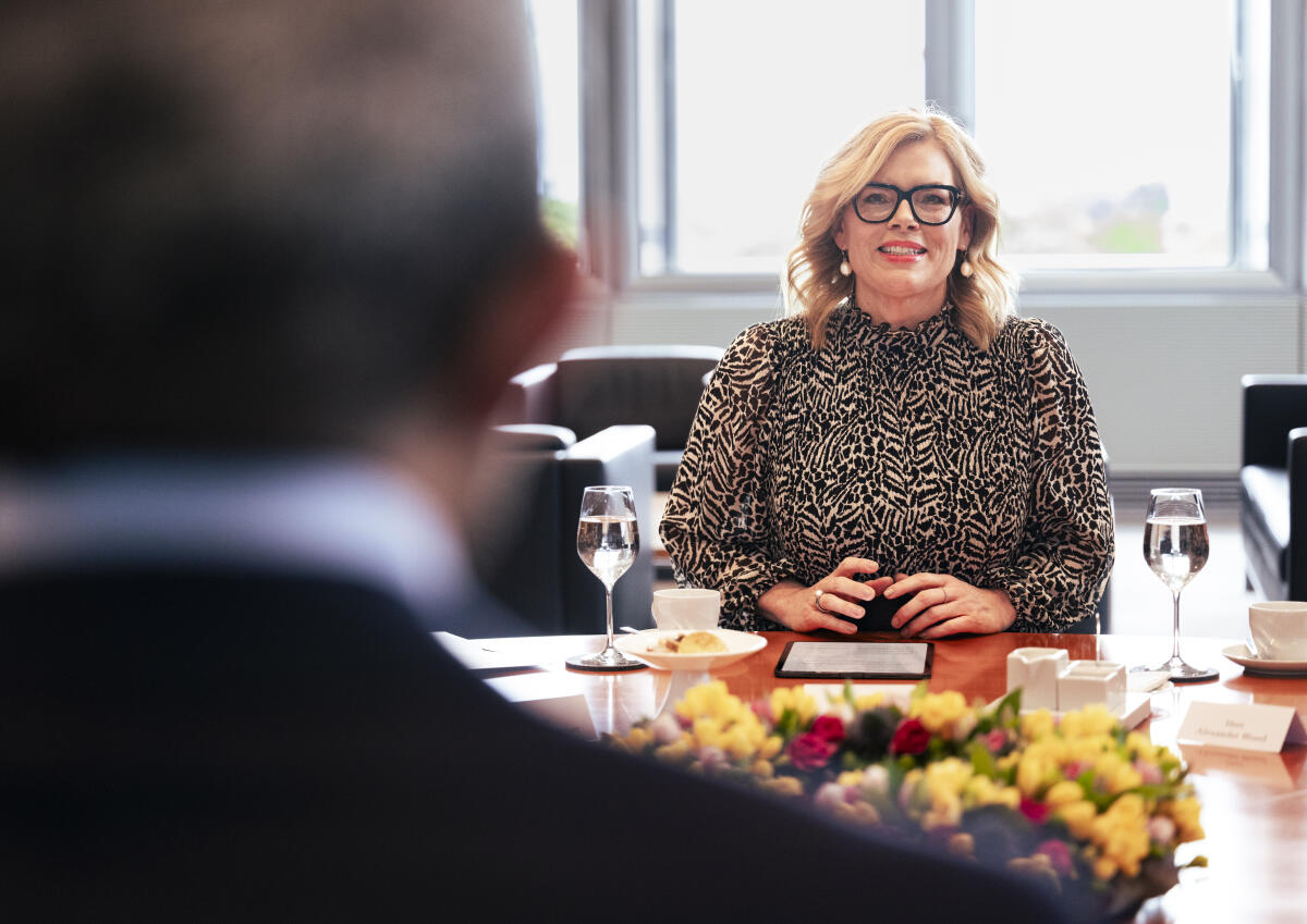 Klöckner, Julia Bundestagspräsidentin Julia Klöckner, CDU/CSU, MdB, empfängt den Außenminister der Vereinigten Arabischen Emirate, S. E. Scheich Abdullah bin Zaye Al Nahyan, zu einem Gespräch 
