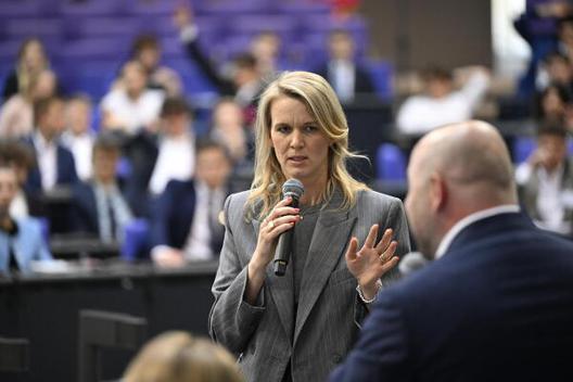 Kurz, Julie Reichstagsgebäude, Plenarsaal