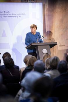 Merkel, Angela Marie-Elisabeth-Lüders-Haus, Innenansicht
