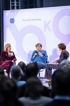 Merkel, Angela Marie-Elisabeth-Lüders-Haus, Innenansicht