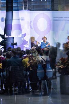 Merkel, Angela Marie-Elisabeth-Lüders-Haus, Innenansicht