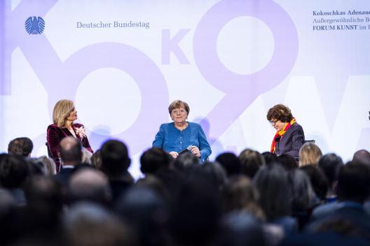 Merkel, Angela Marie-Elisabeth-Lüders-Haus, Innenansicht